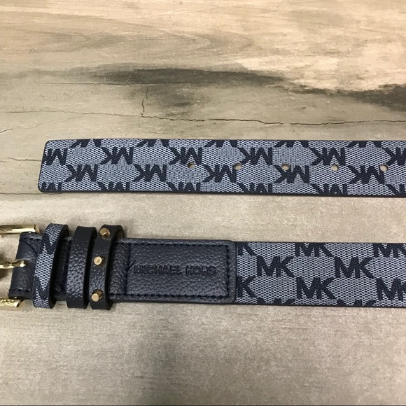 MICHAEL Michael Kors Accessories - Michael Kors Triple Loop Logo Belt